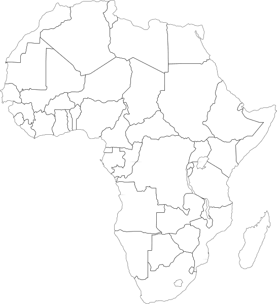 Map of Africa